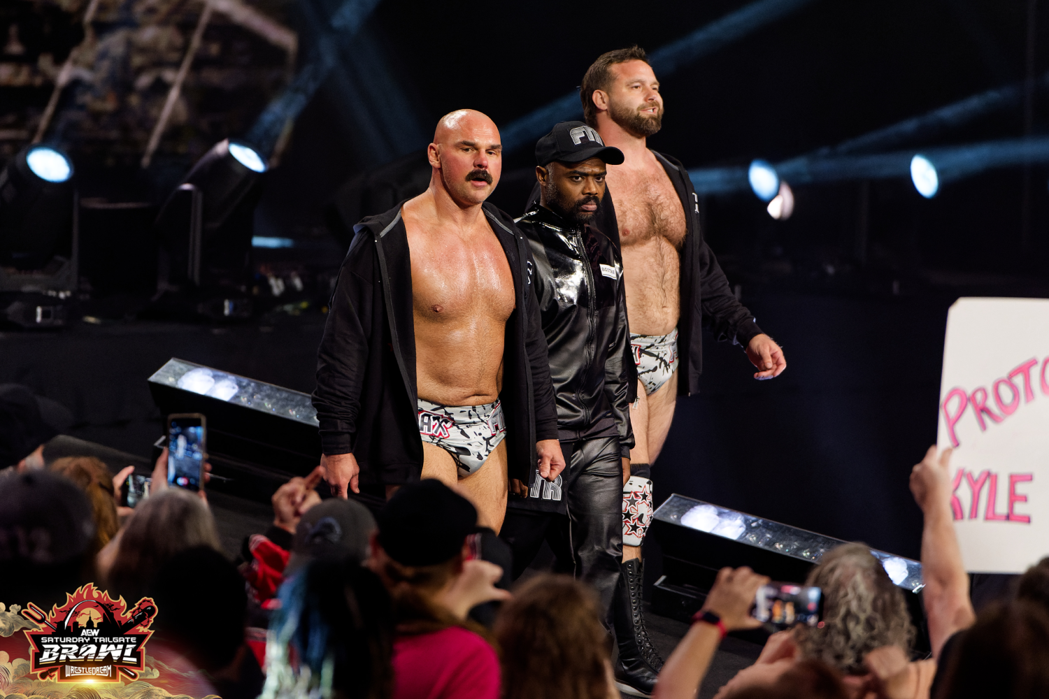 FTR on the way to the ring